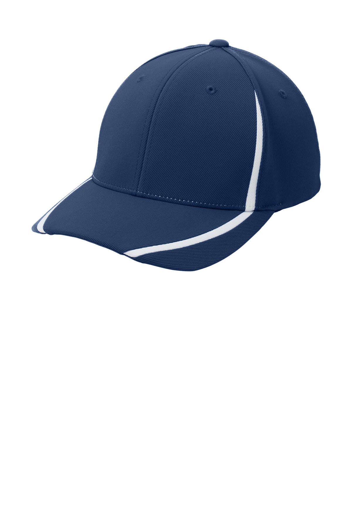 Sport-Tek Flexfit Performance Colorblock Cap — Dolphin