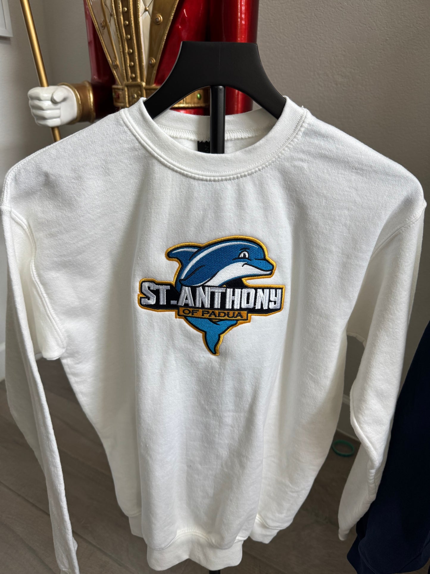 Gildan Sweatshirt — Adult Big Dolphin Chest Logo