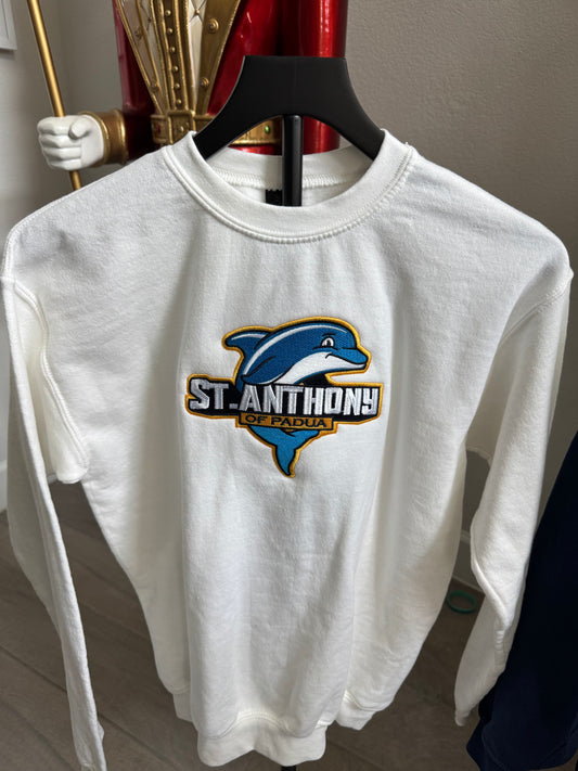 Gildan Sweatshirt — Adult Big Dolphin Chest Logo