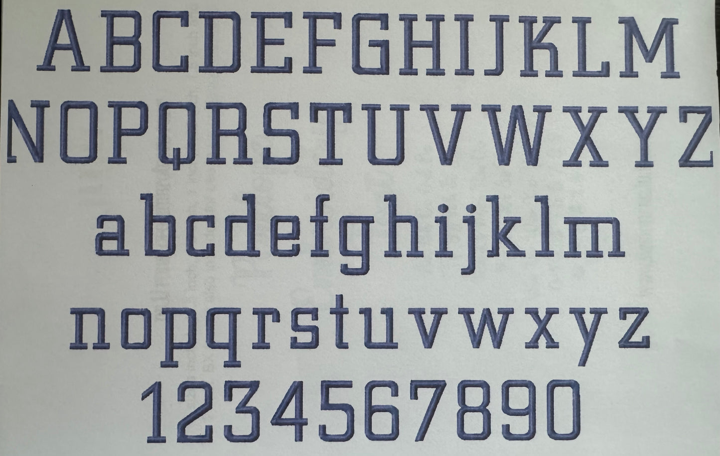 Name Embroidery Add-On — Up to 8 Letters