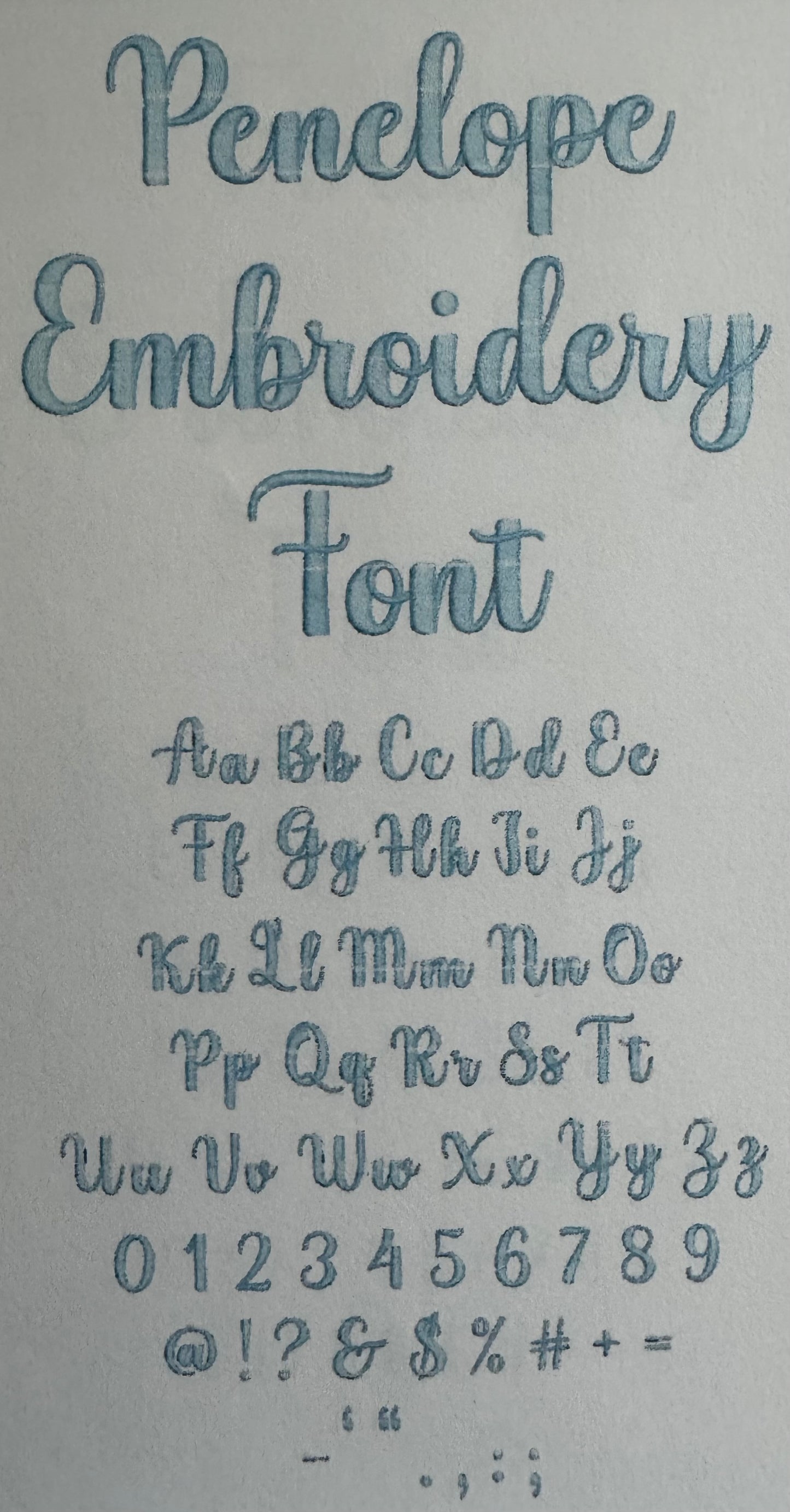 Name Embroidery Add-On — 9–16 Letters