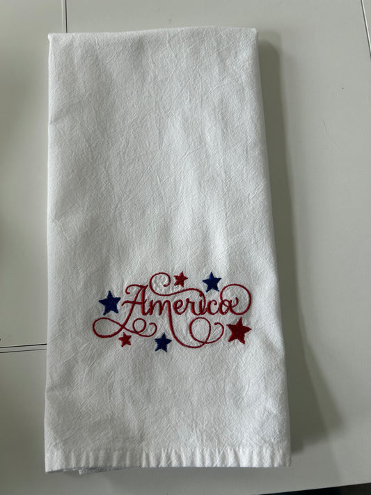America Tea Towel