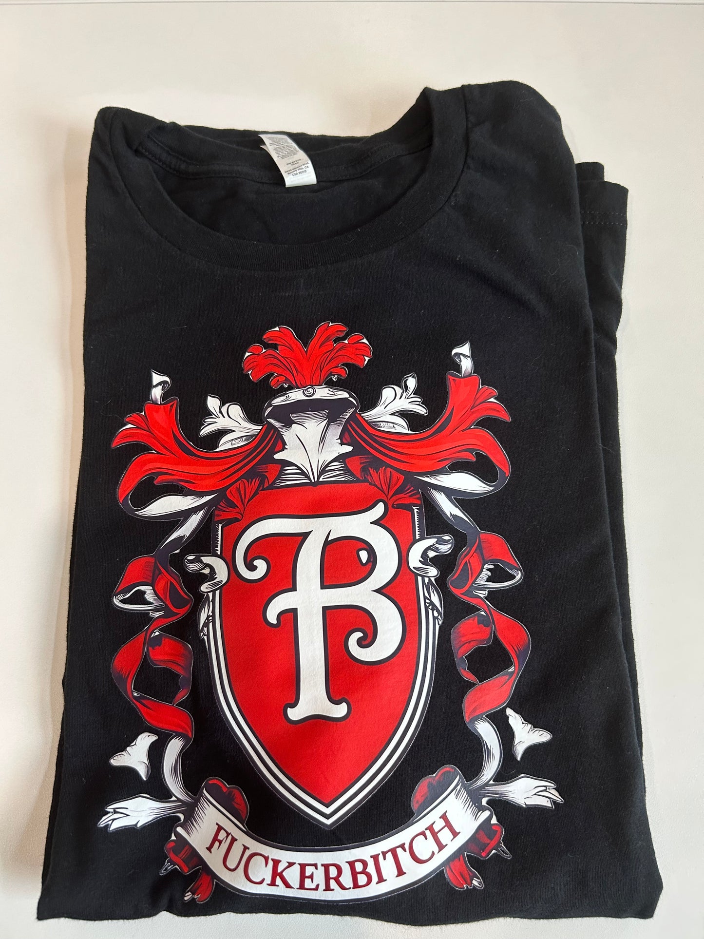 Fucker Bitch Crest T-Shirt