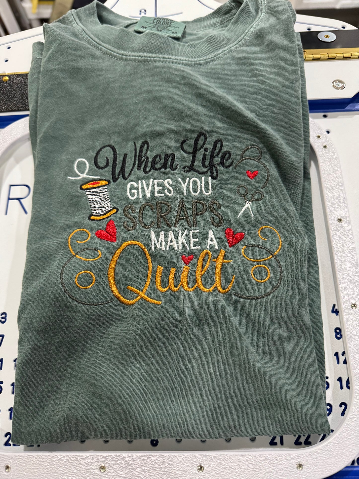 When Life Gives You Scraps, Quilt - Comfort Colors