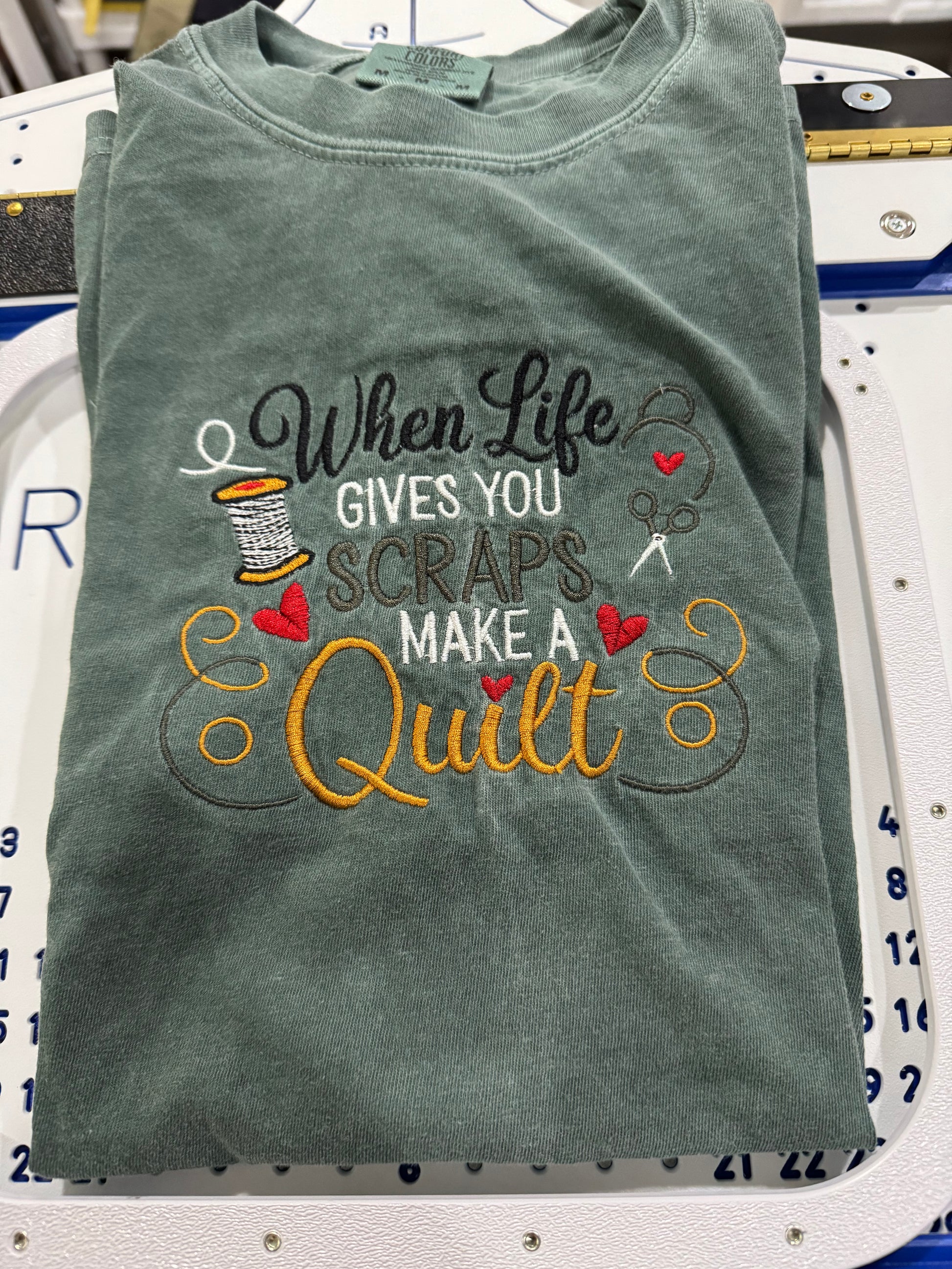 When Life Gives You Scraps, Quilt - Comfort Colors