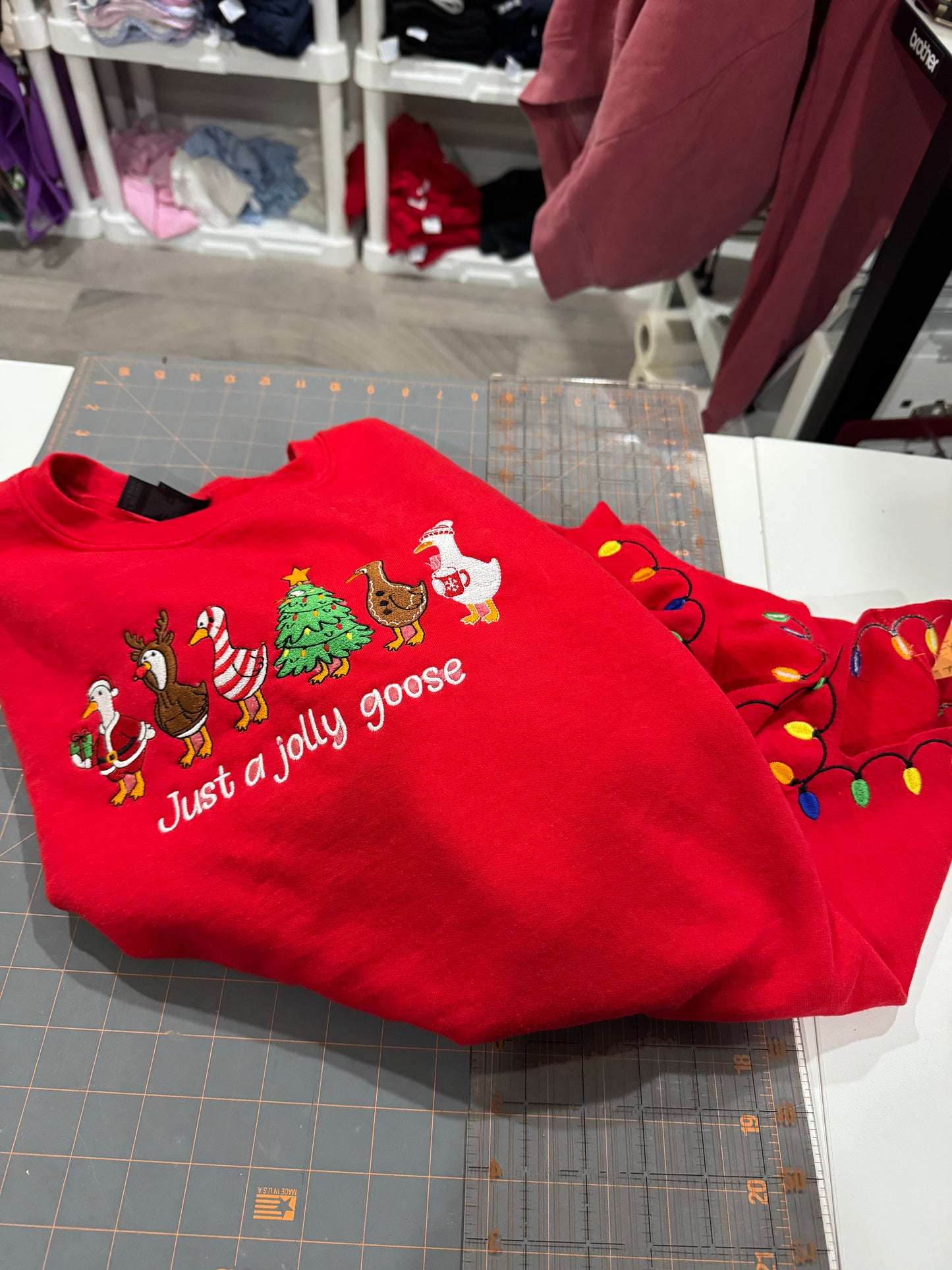 Jolly Goose Sweatshirt with Side Lights - Comfort Colors